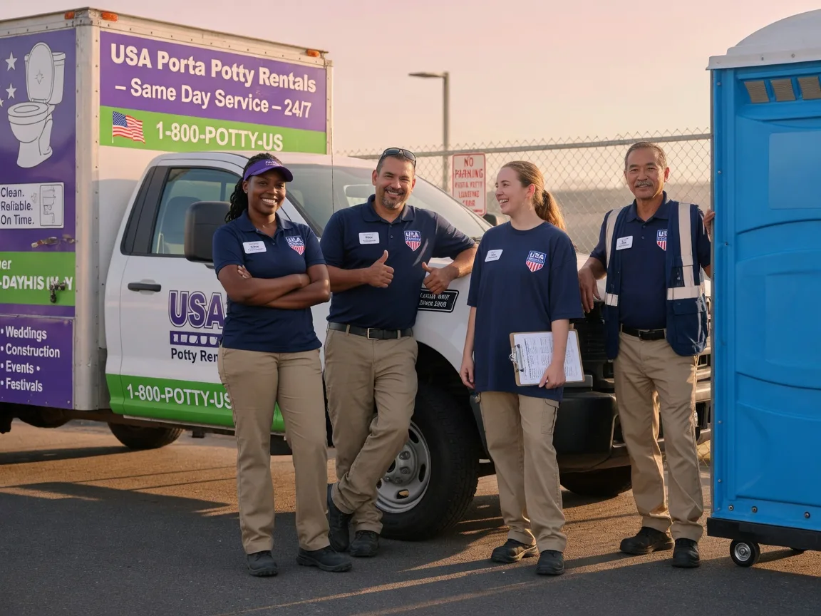 Porta Potty Rental company in Barrington, NJ
