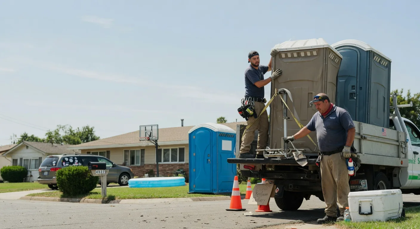 Porta Potty Rental in Barrington, NJ near me